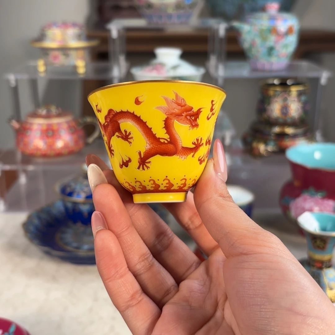 纯手工手绘 高端茶器