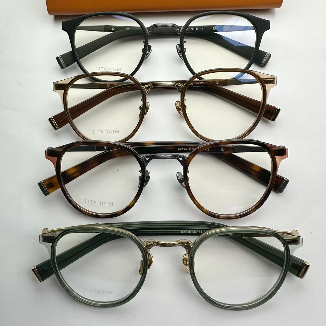 抖音暴款同款纯钛日系眼镜