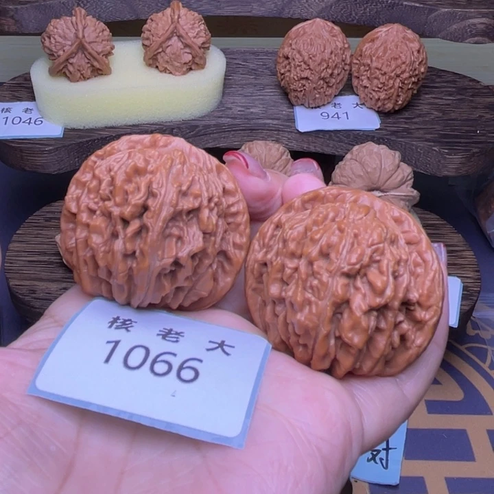 把件文玩核桃四座桥43.1066