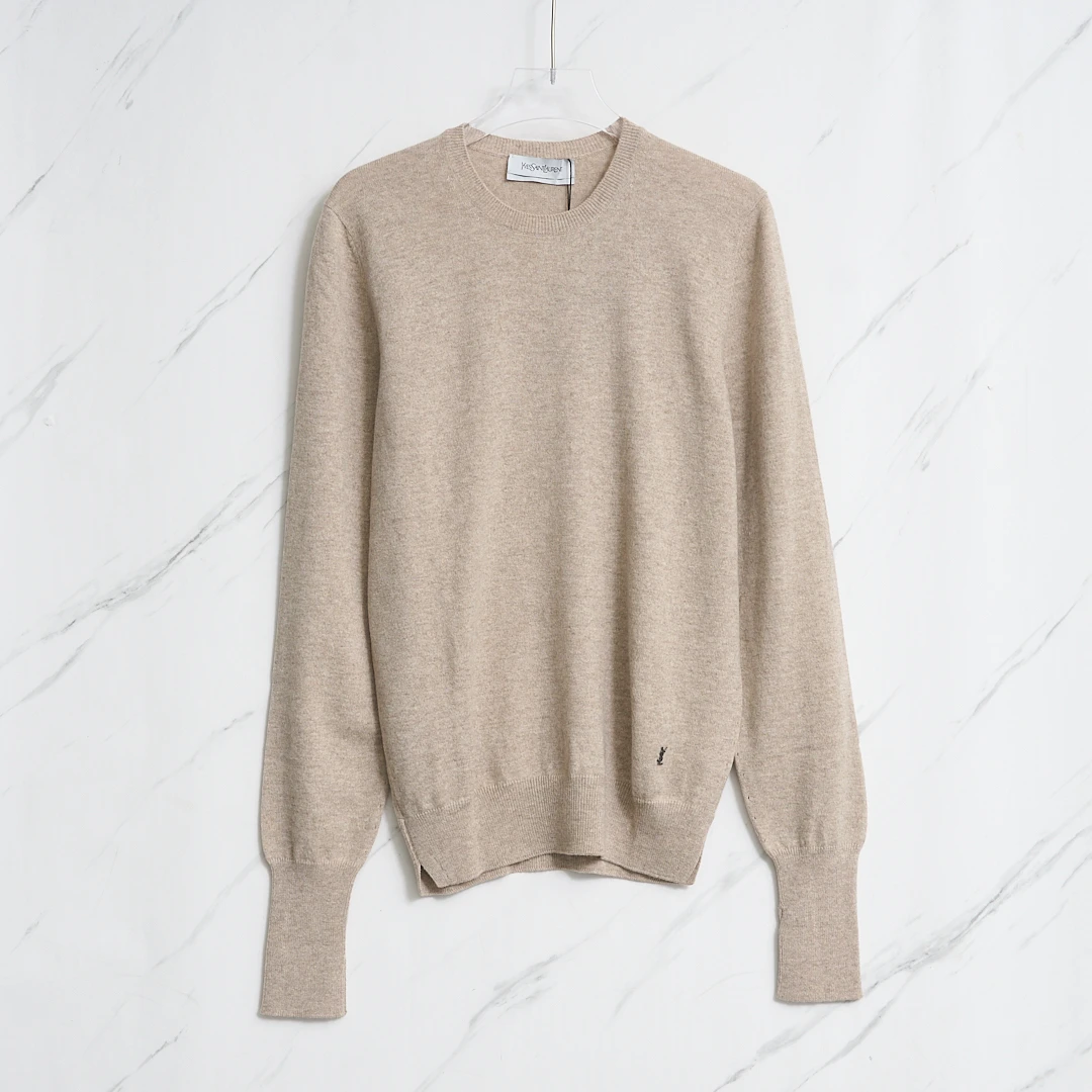 Saint Laurent男士logo徽标针织衫/YZ200373