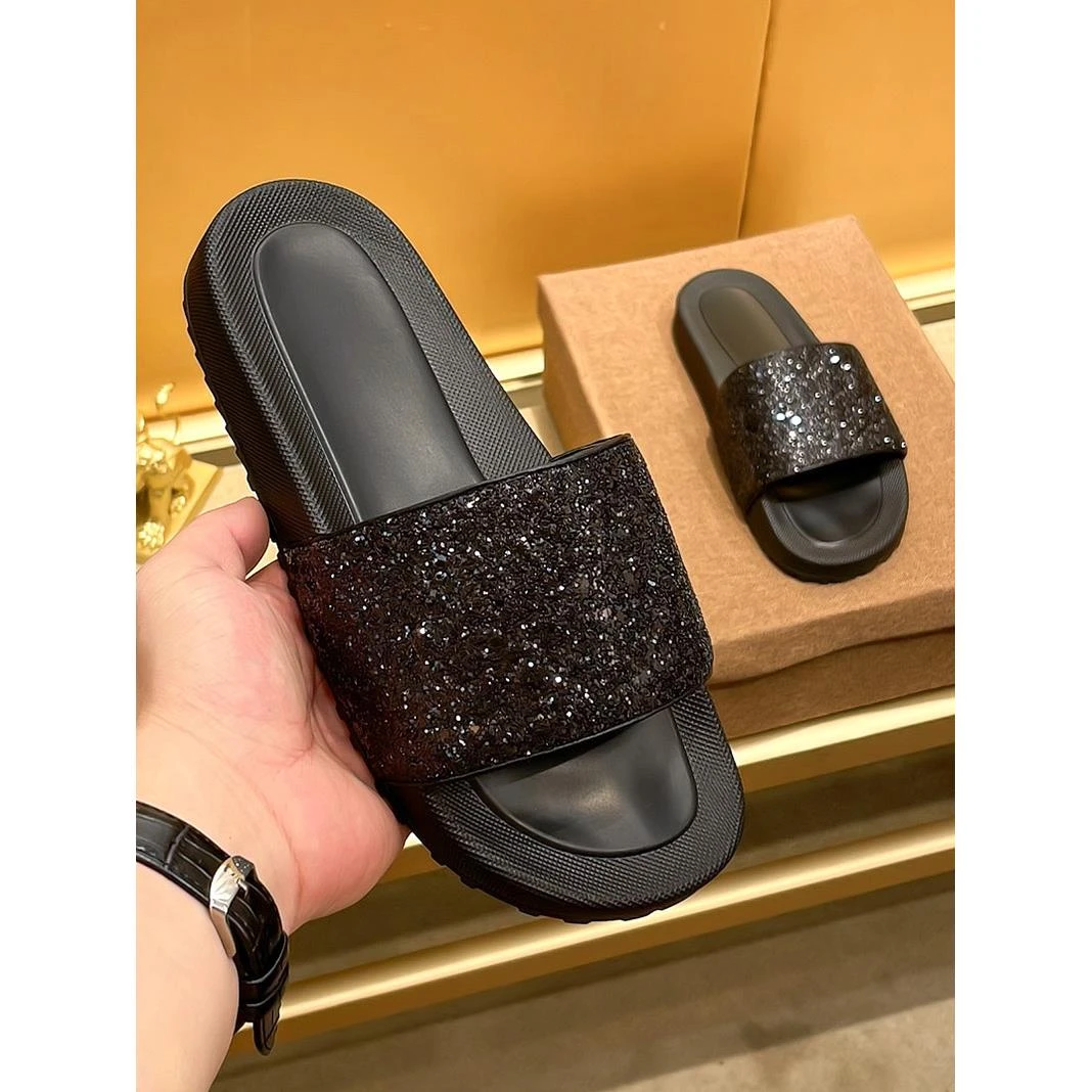 紬祗2025新款高端潮牌夏季百搭拖鞋防臭夏季防滑eva厚底男士拖鞋