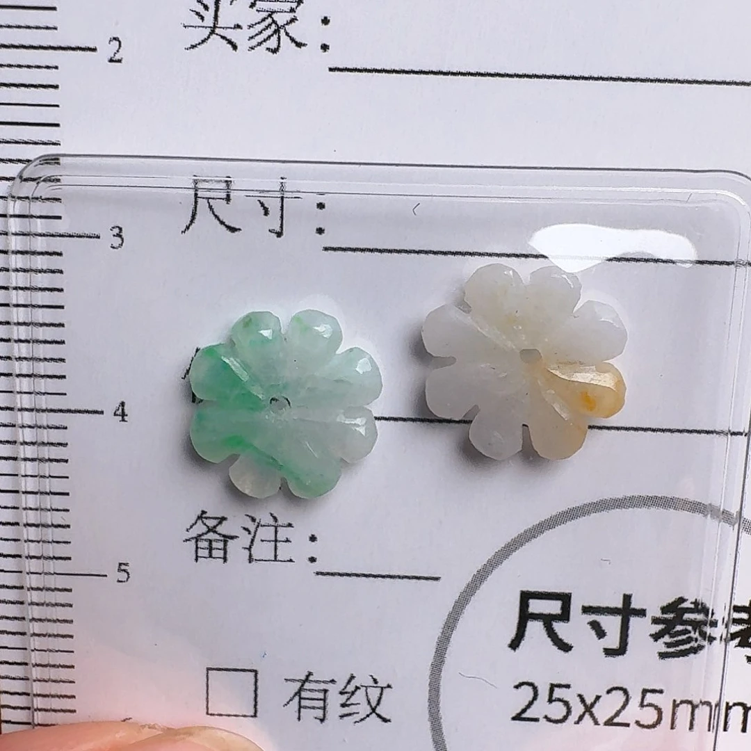 翡翠未镶嵌颈饰平安扣1331