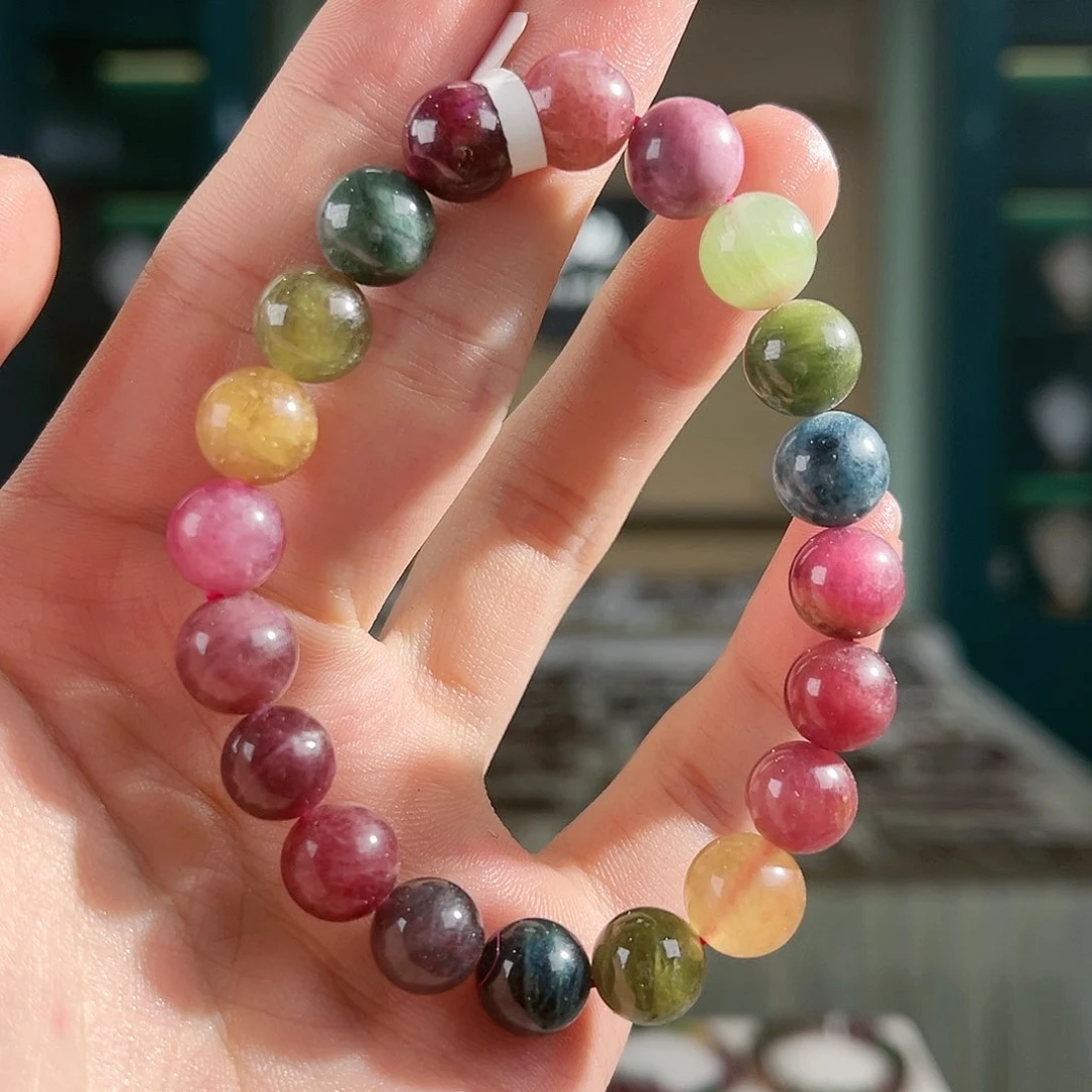 （多样性发一件）9mm未镶嵌碧玺