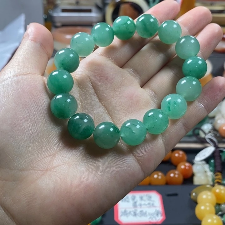 石英质玉（黄龙玉）未镶嵌手镯