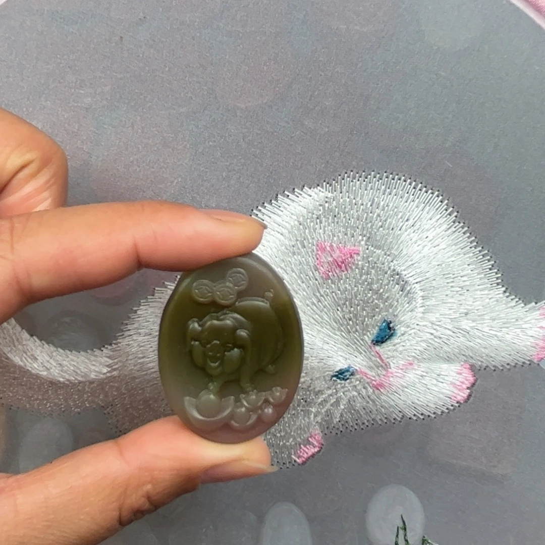 玛瑙/玉髓未镶嵌吊坠(不含链)