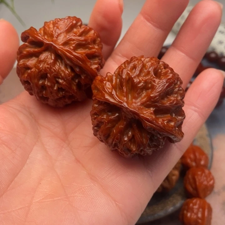 B***o文玩核桃吊坠苹果园苹果园4尺