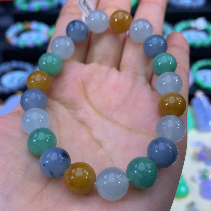 未镶嵌手链翡翠翡翠