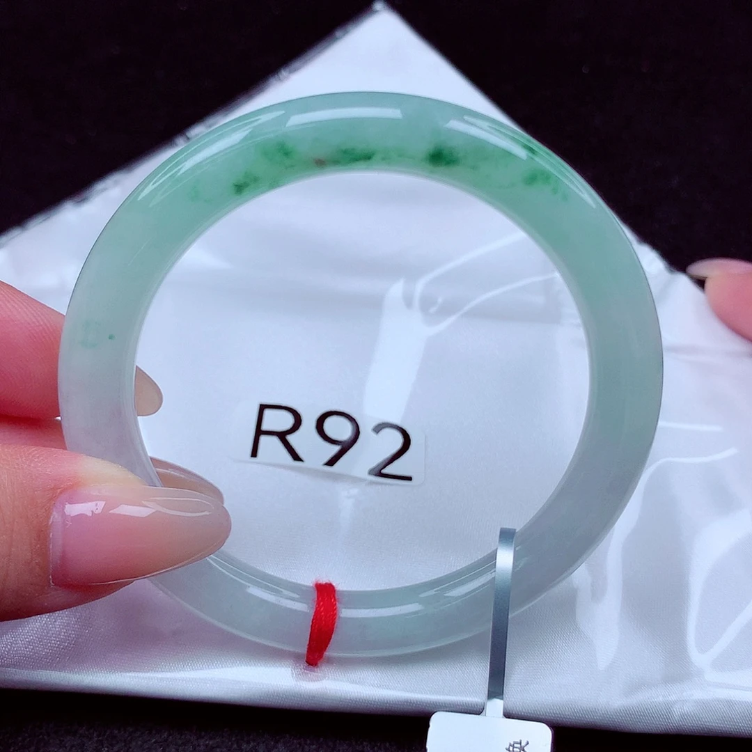 翡翠未镶嵌手镯天然缅甸翡翠A货玉手镯