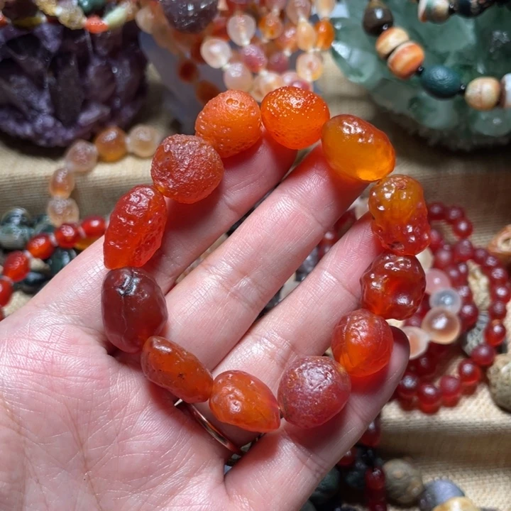 玛瑙/玉髓未镶嵌手链