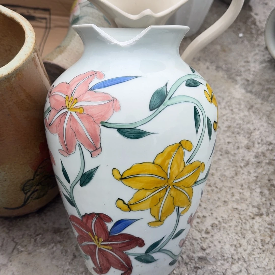 陶瓷微瑕景德镇手工花器