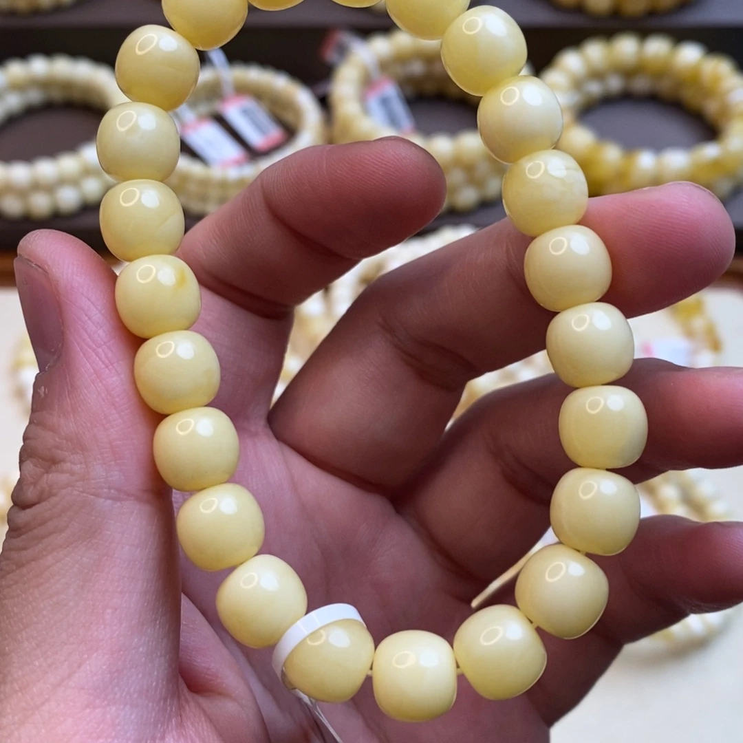 琥珀未镶嵌珠宝奇石9.5mm