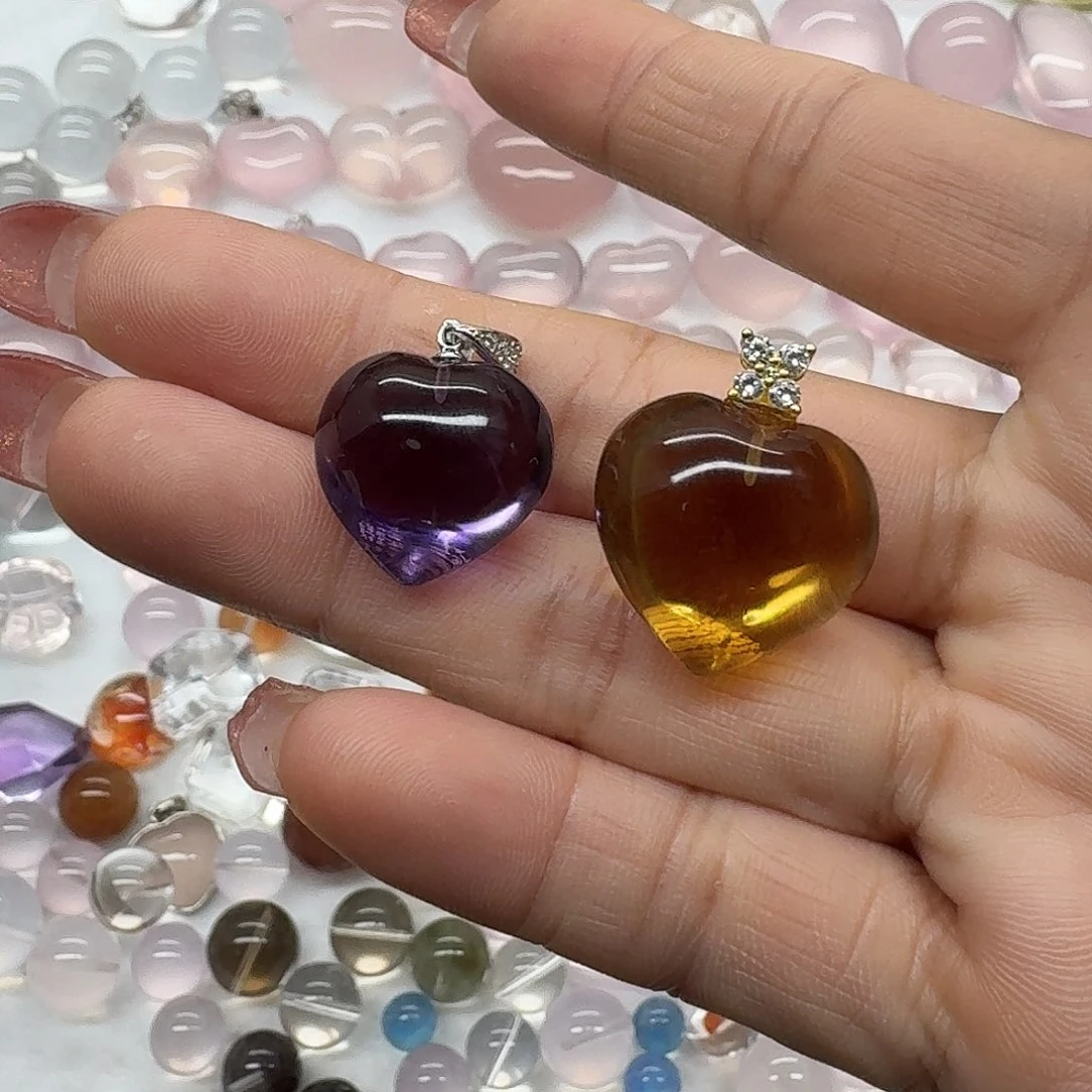 未镶嵌珠宝半成品水晶我***话