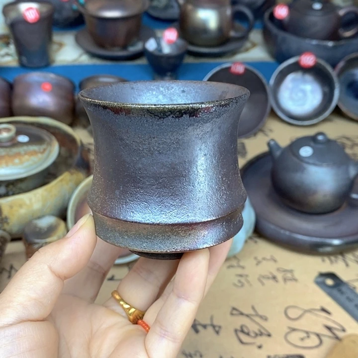 杯子小蛮腰竹节杯茶杯