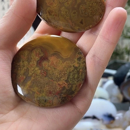 玛瑙/玉髓颈饰未镶嵌烟*