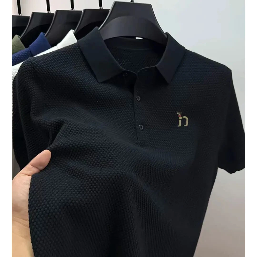 奥特莱斯【1折】撤柜正品短袖T恤男夏季新款翻领刺绣纯棉polo衫