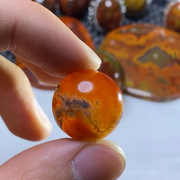 玛瑙/玉髓颈饰未镶嵌灵**蜜