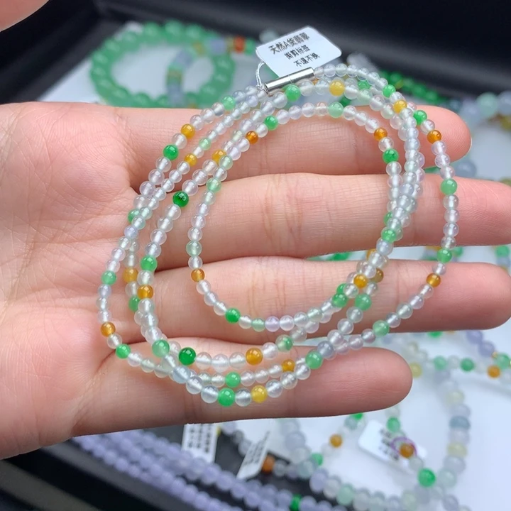 毛衣链未镶嵌翡翠