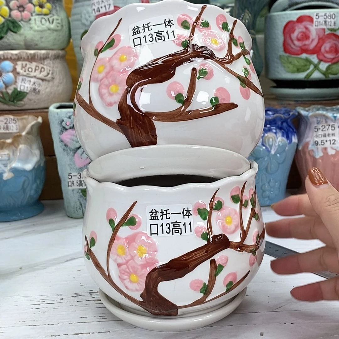 陶瓷@花盆@@58382418369