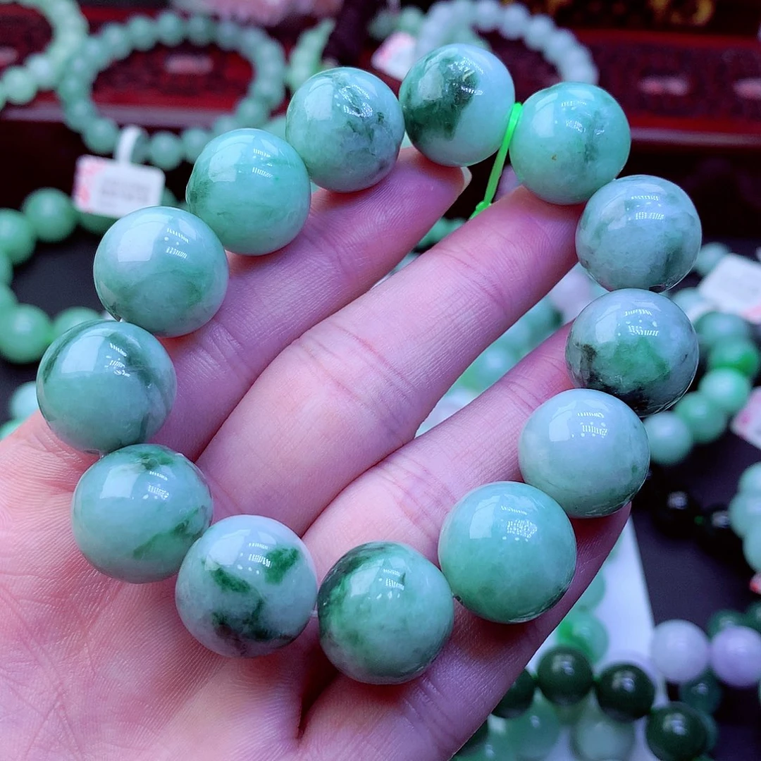 翡翠未镶嵌毛衣链