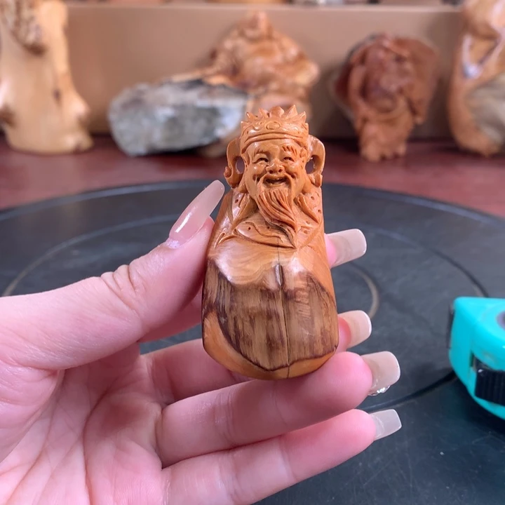 柏木（崖柏）根雕手把件