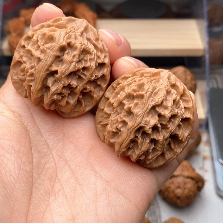 核桃把件苹果园核桃