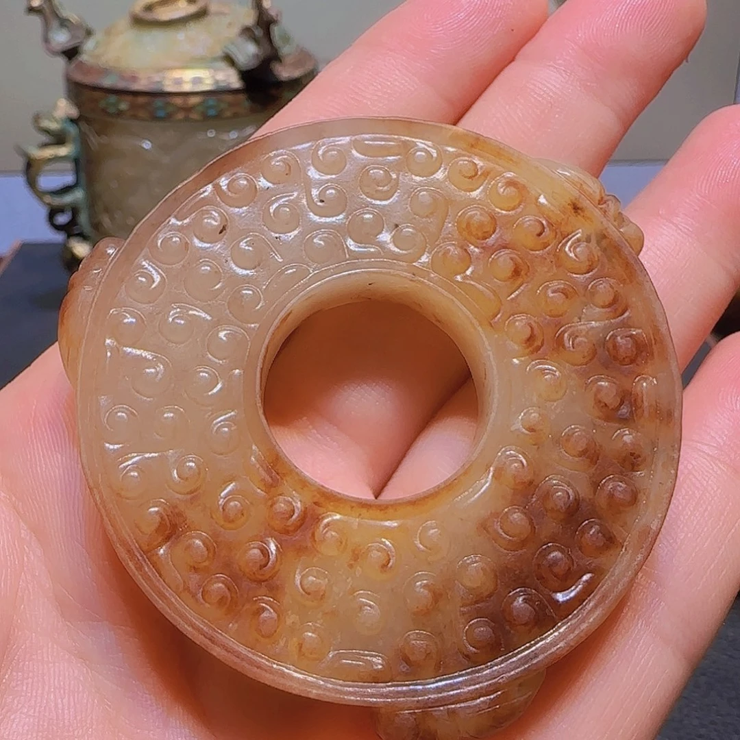 悟***#和田玉未镶嵌挂件