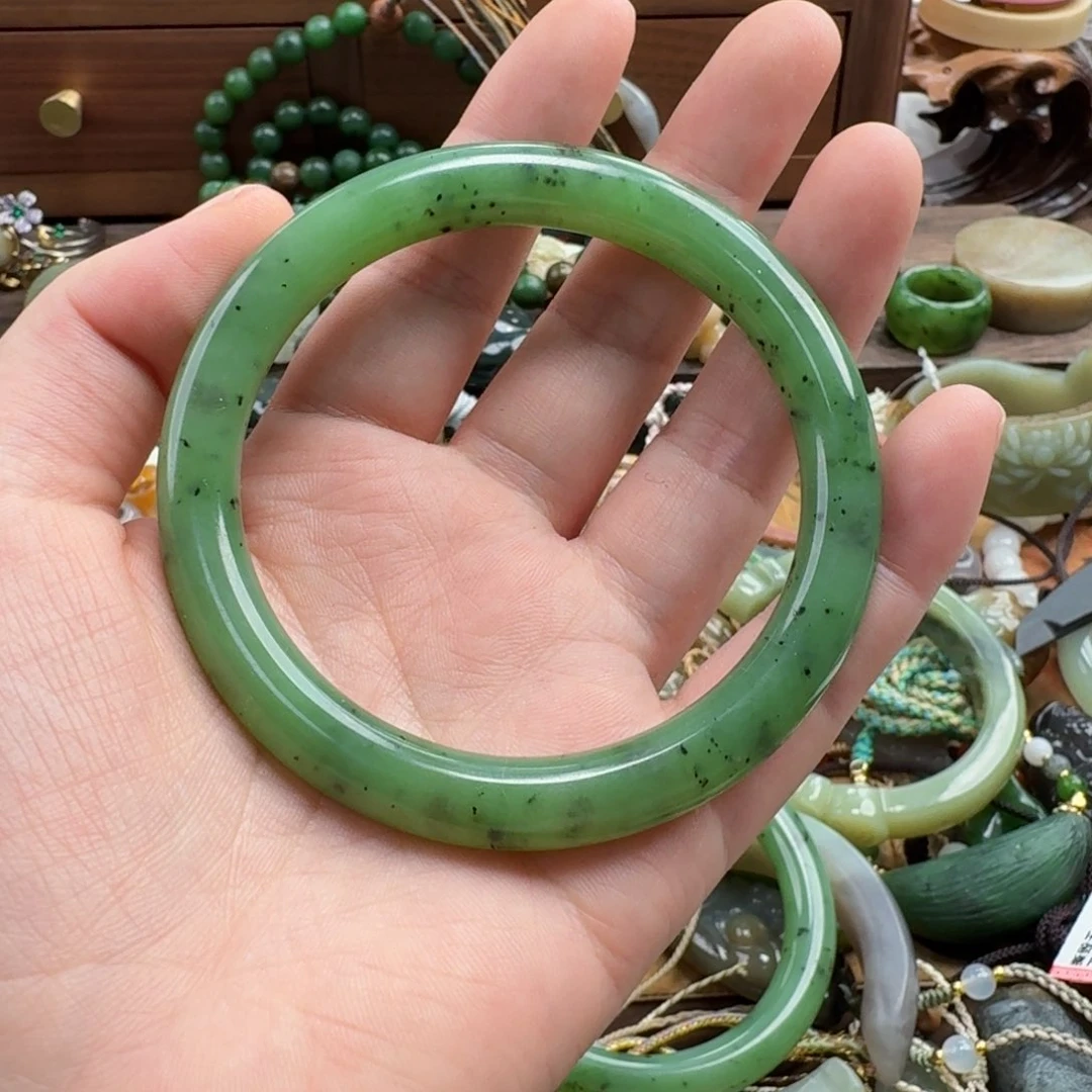 和田玉未镶嵌颈饰62