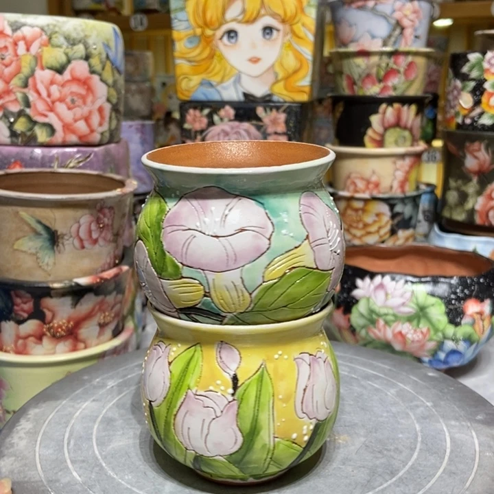 景德镇艺术手绘作品