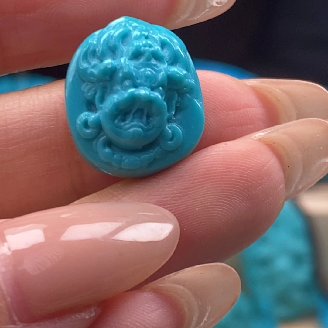 未镶嵌绿松石挂件