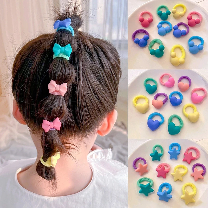 儿童橡皮筋小女孩女款扎头绳女童可爱弹性好耐用宝宝发圈头饰女