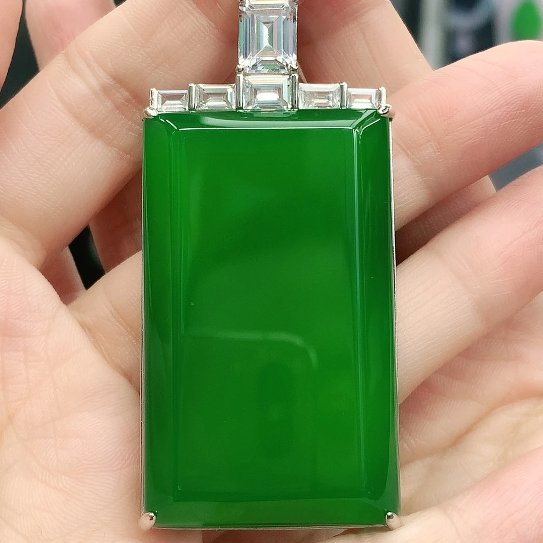 银S925镶嵌吊坠玛瑙/玉髓不**子