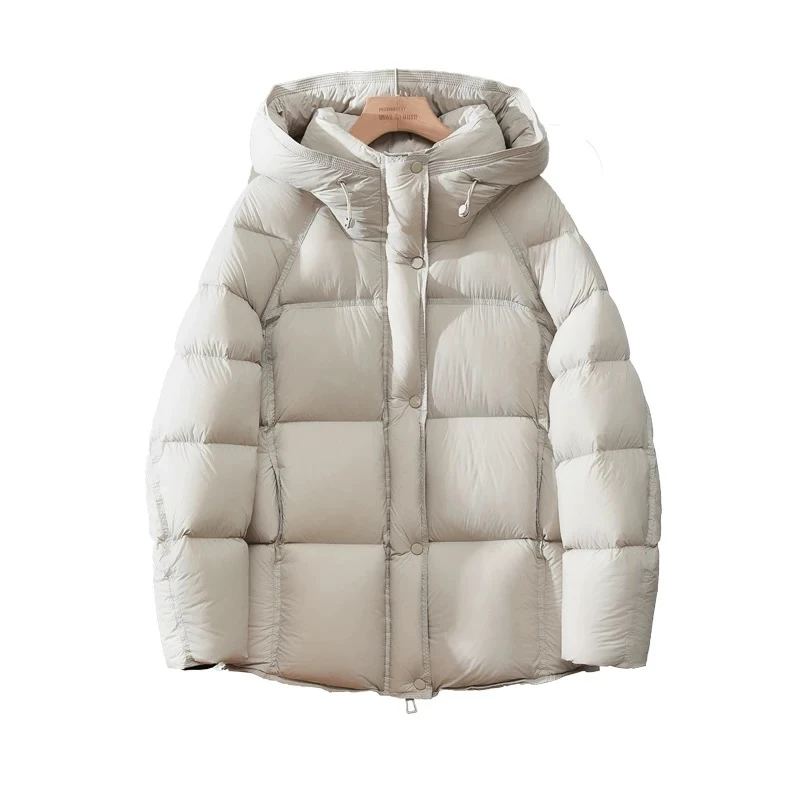 升级6.0版本 反季泡芙龟背羽绒服新款90鹅绒连帽长款25999