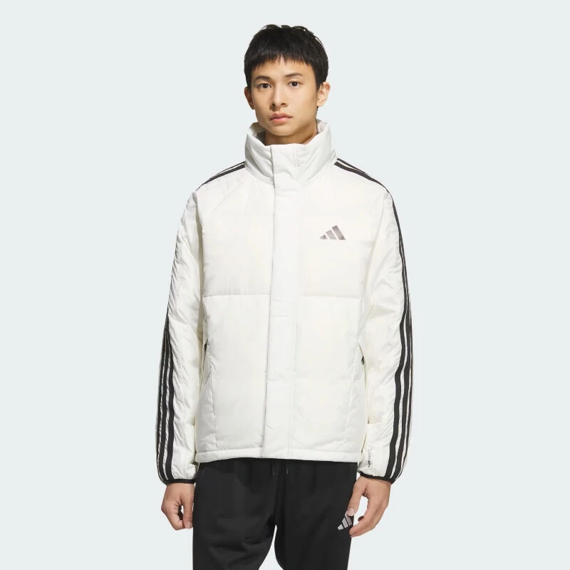 【滔搏联动】adidas/阿迪达斯男子运动型格3S LW D JKT羽绒服KC2489