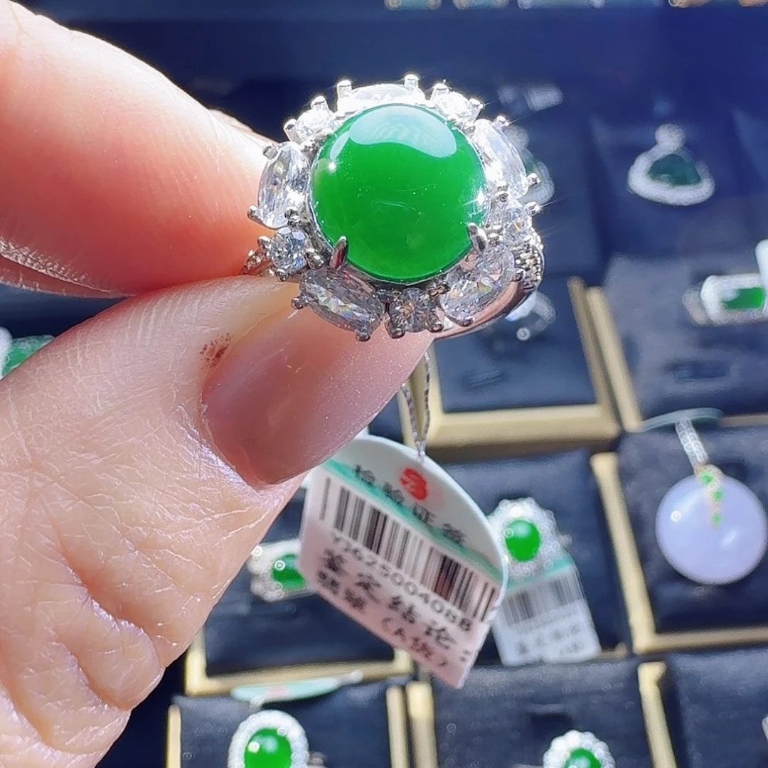 翡翠手镯未镶嵌天然翡A货