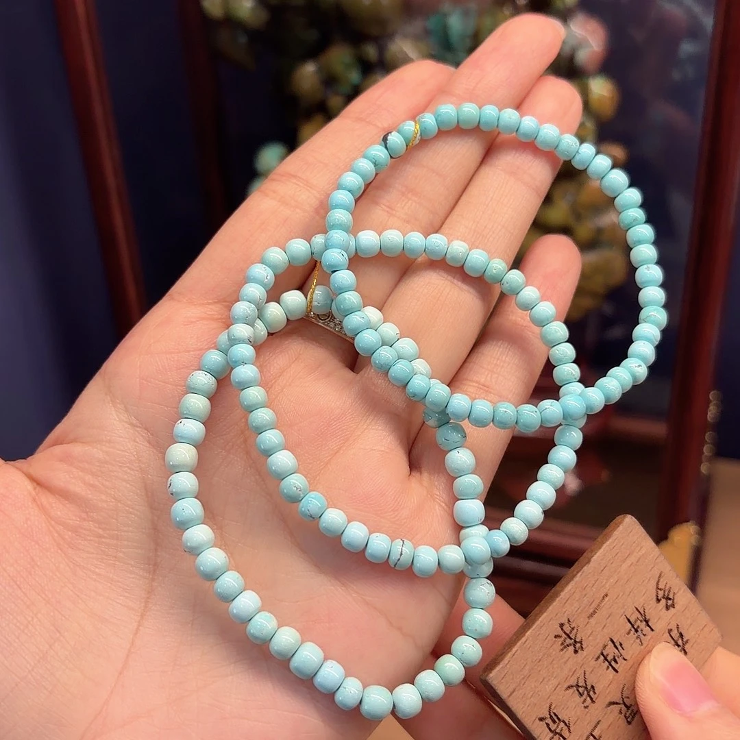 绿松石未镶嵌颈饰