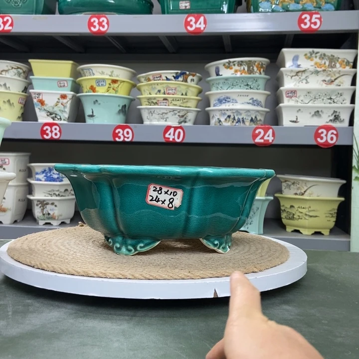 紫砂花盆吸收0258