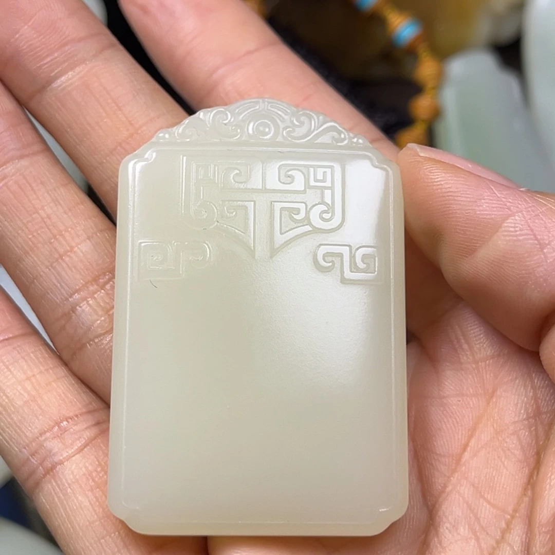 未镶嵌和田玉挂件羊**子