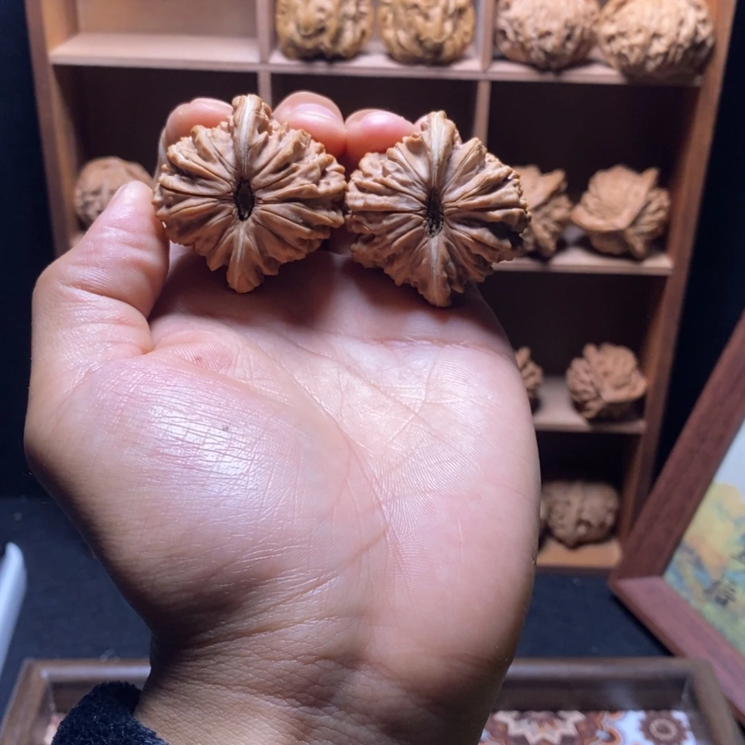 三***寶文玩核桃吊坠四座楼