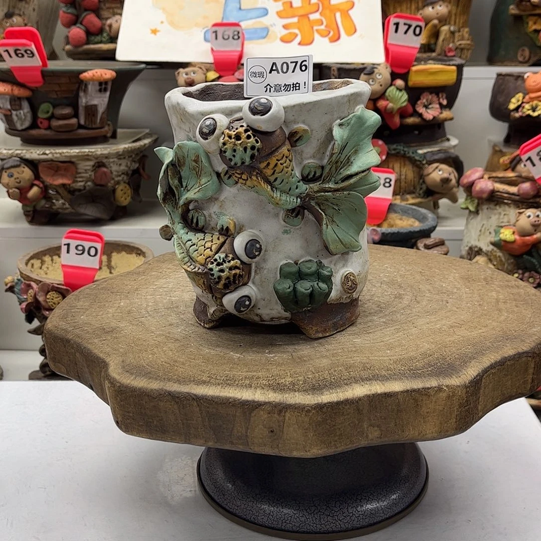 花盆076白狐瑕疵福利