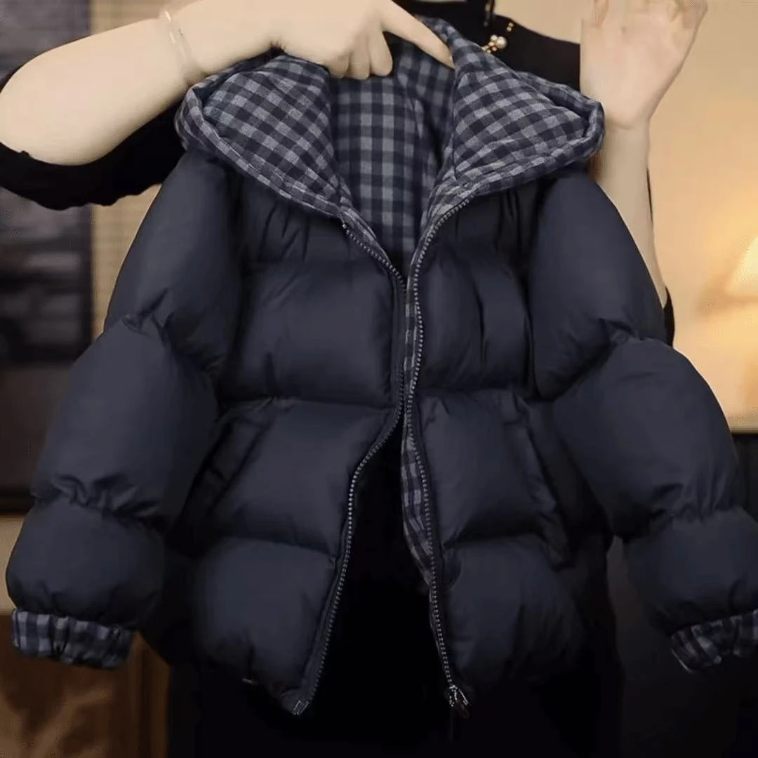 【双面穿棉服】儿童2025冬季新款中大儿童抗寒棉服男女童深冬外套