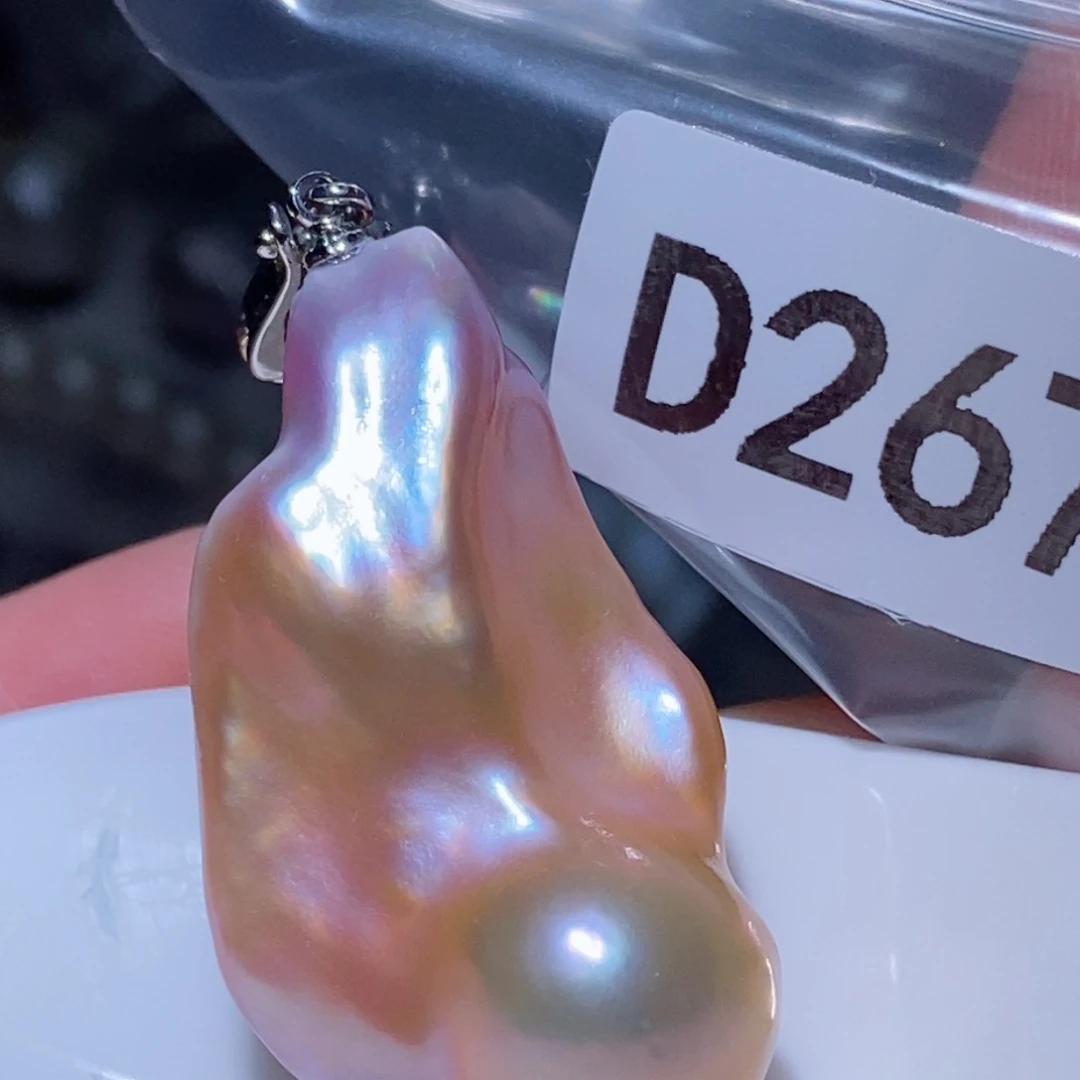 银S925镶嵌淡水珍珠其他