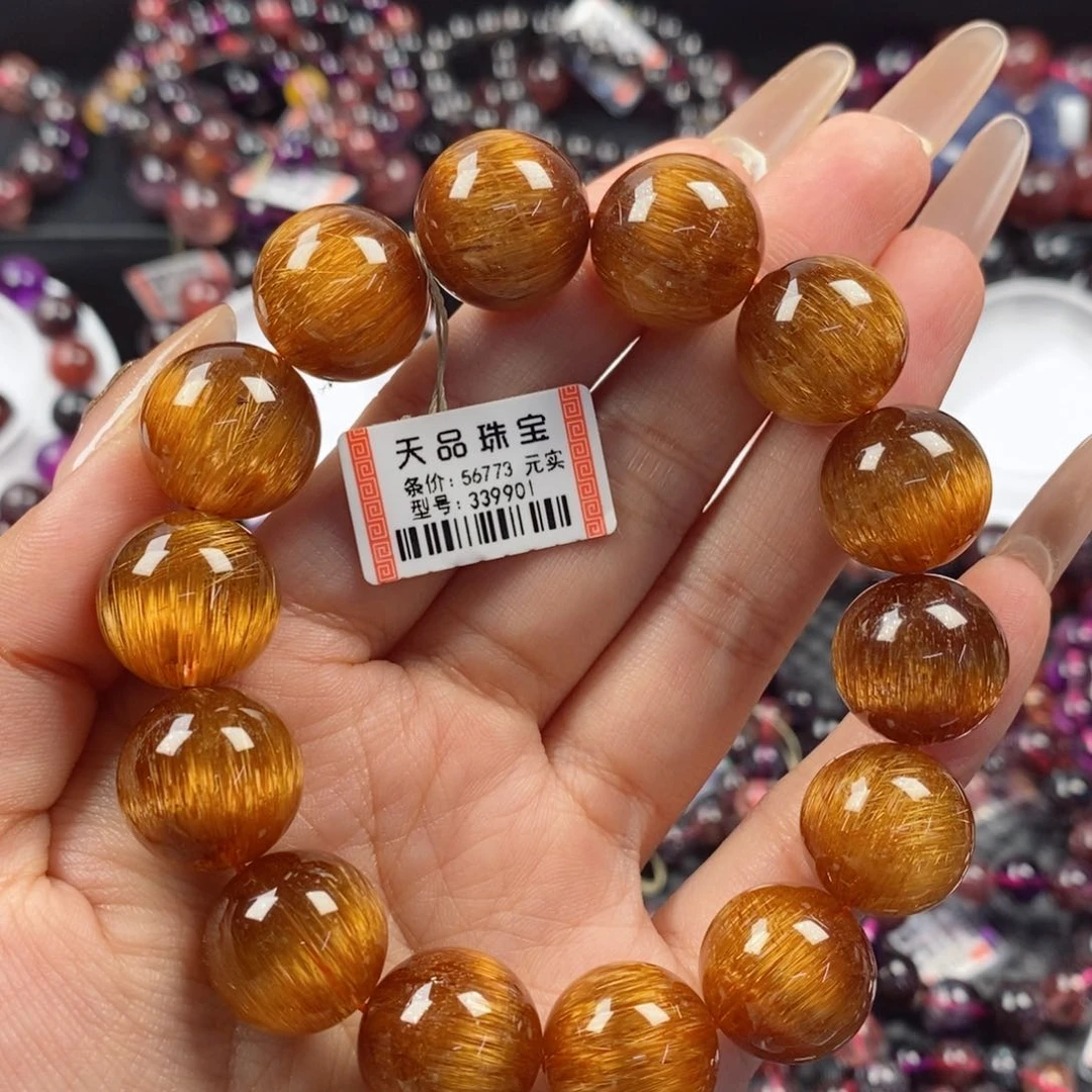 水晶手链未镶嵌铜顺发339901