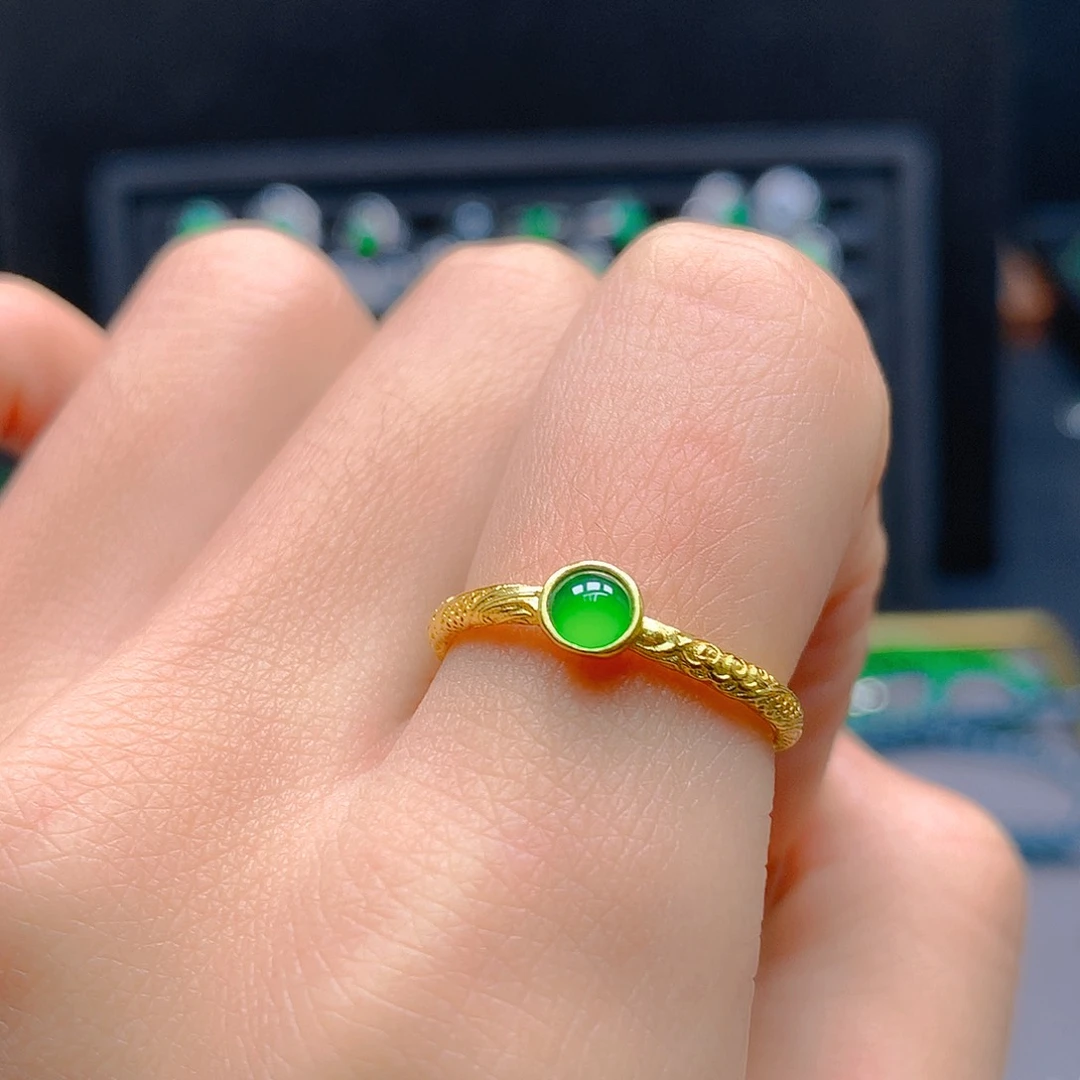 未镶嵌戒指翡翠天然翡翠