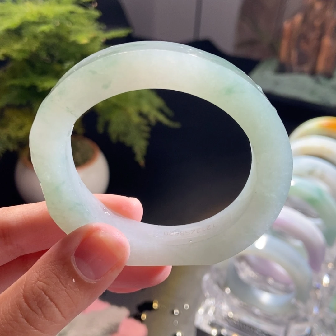 无***崽定制翡翠未镶嵌翡翠手镯
