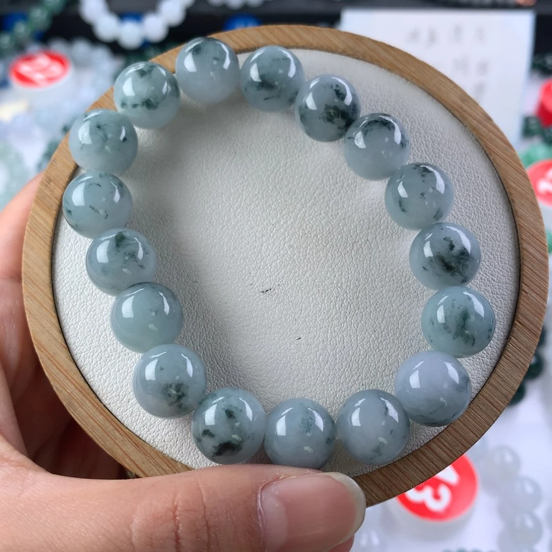 翡翠手链未镶嵌卡12