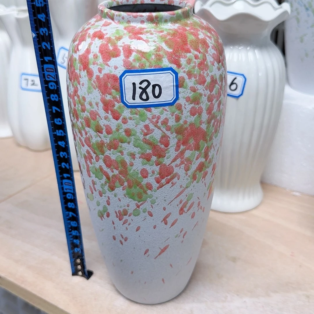 180号陶瓷花瓶25厘米一个