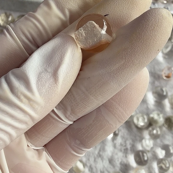 翚***未镶嵌珠宝半成品水晶幽灵12mm定制不退换