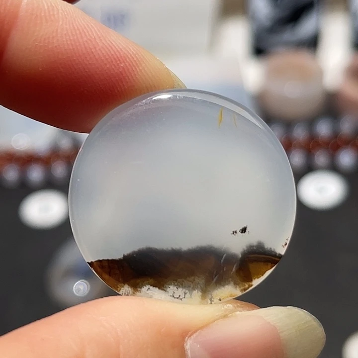 玛瑙/玉髓未镶嵌吊坠(不含链)