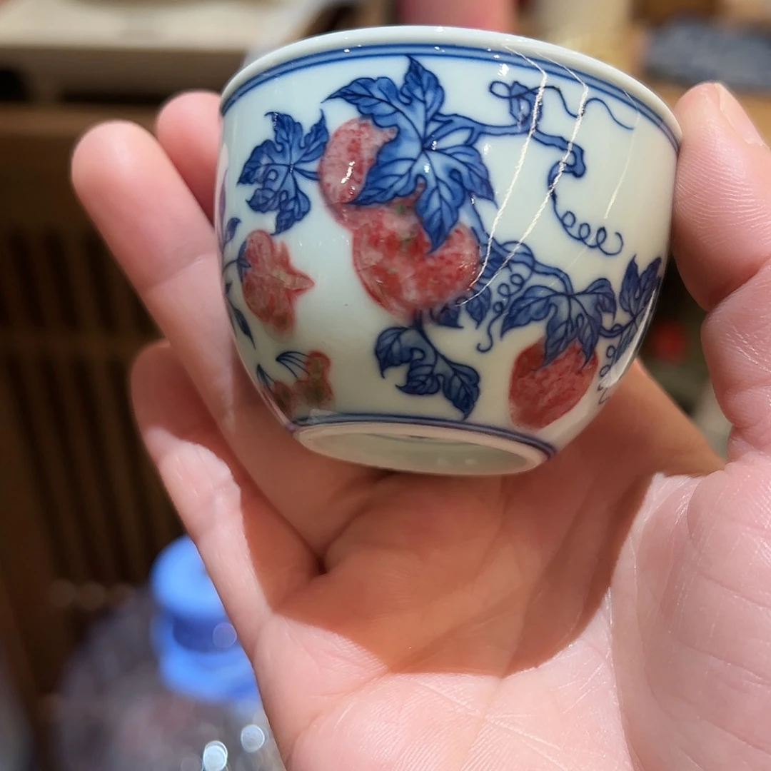 微瑕臻玉古坊原矿孔雀石釉里红