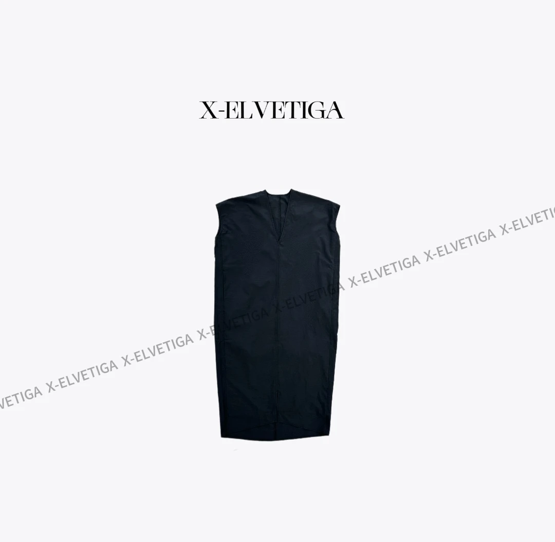 【X-ELVETIGA】光感连衣裙～极简时髦简约高智轻熟感连衣长裙